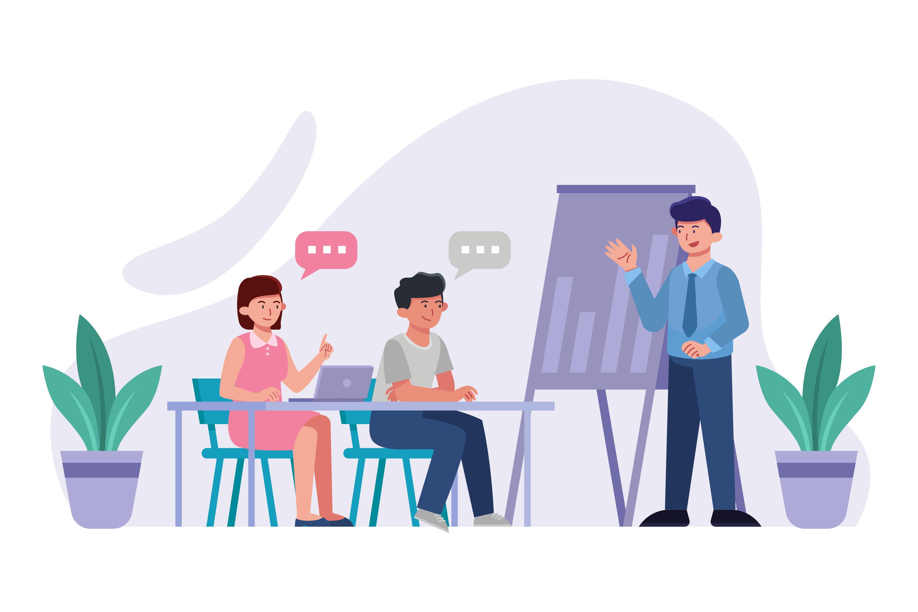 Tutoring platform hero background